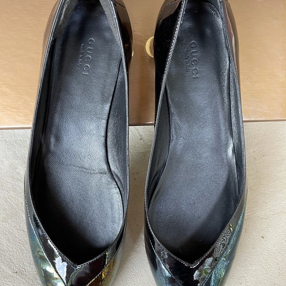 Gucci vernice soft floyd nero flats - Picture 4 of 12